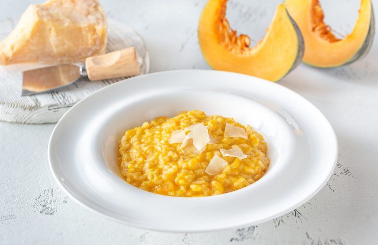 Risotto con zucca