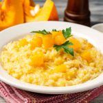 Risotto zucca e pere