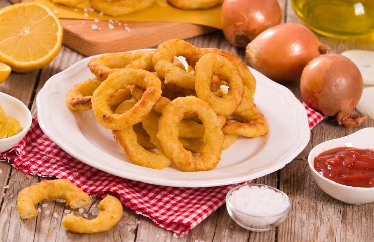 Onion rings ricetta