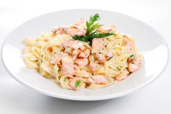 Pasta al salmone senza panna