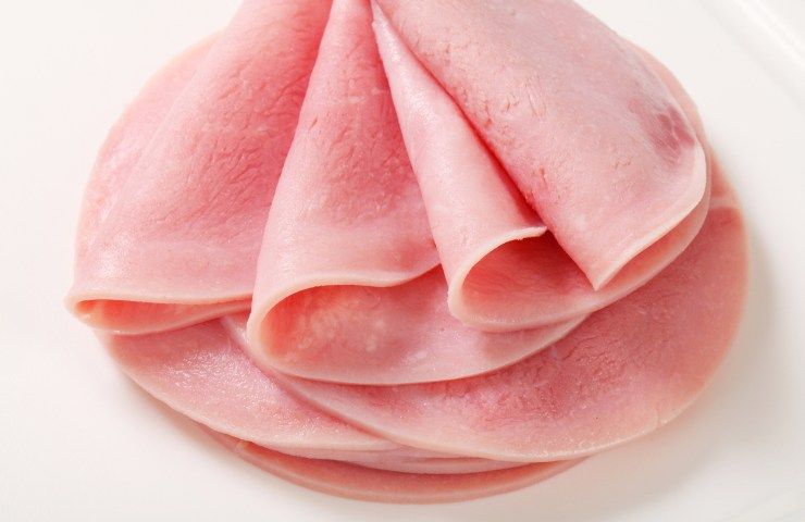 Prosciutto cotto per sfoglia